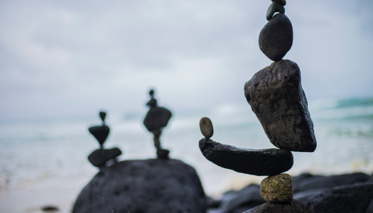 pexels-shiva-smyth-Leadership Stability balance cairn