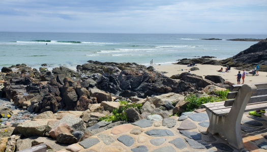 Maine beach