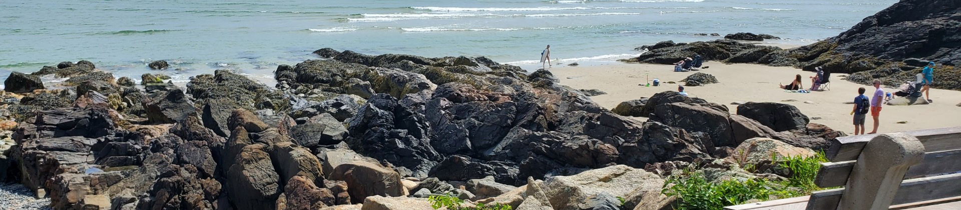 Maine beach